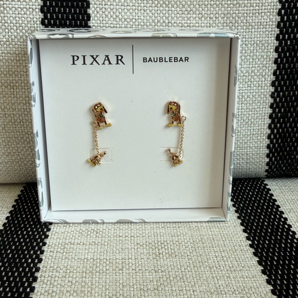 BaubleBar x Disney Pixar Toy Story Slinky Dog Stud Earrings